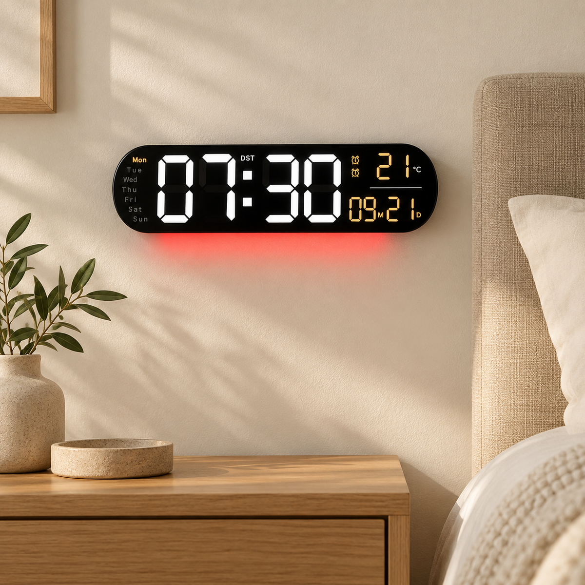Aurora Ambient LED Alarm Clock