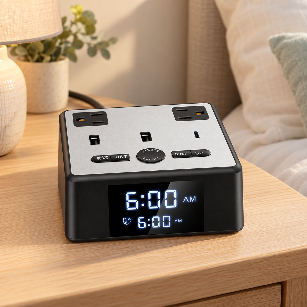 Cosmos Charging Station Alarm Clock