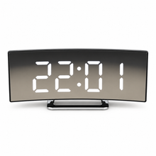 Eclipse Mirror LED Alarm Clock