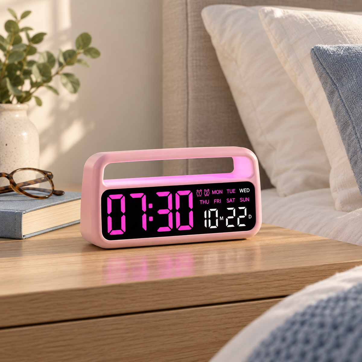 Galatea LED Alarm Clock