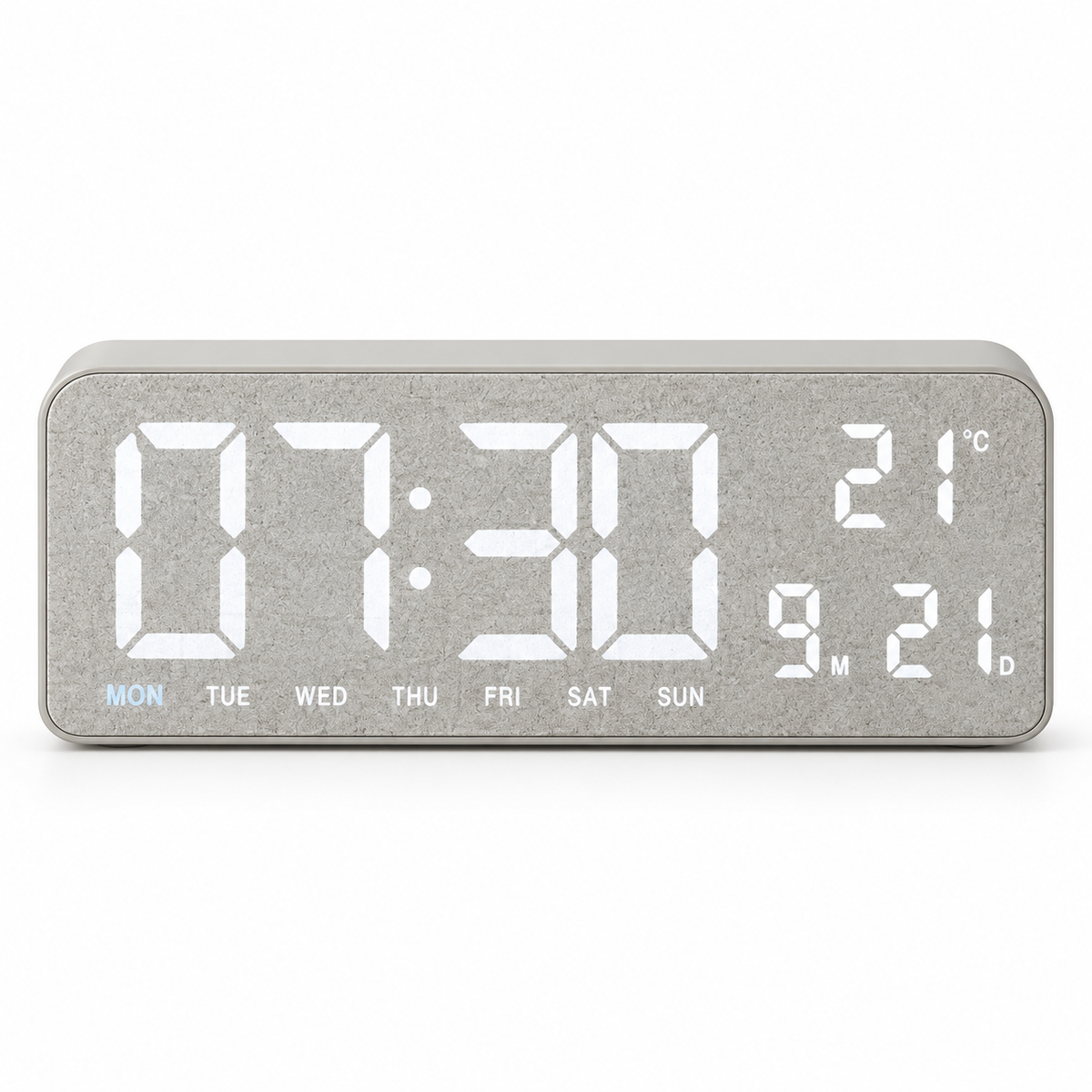 Nebula Fabric LED Alarm Clock