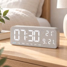 Nebula Fabric LED Alarm Clock