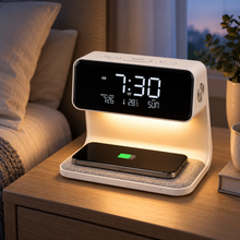 Pulsar Wireless Charging Alarm Clock