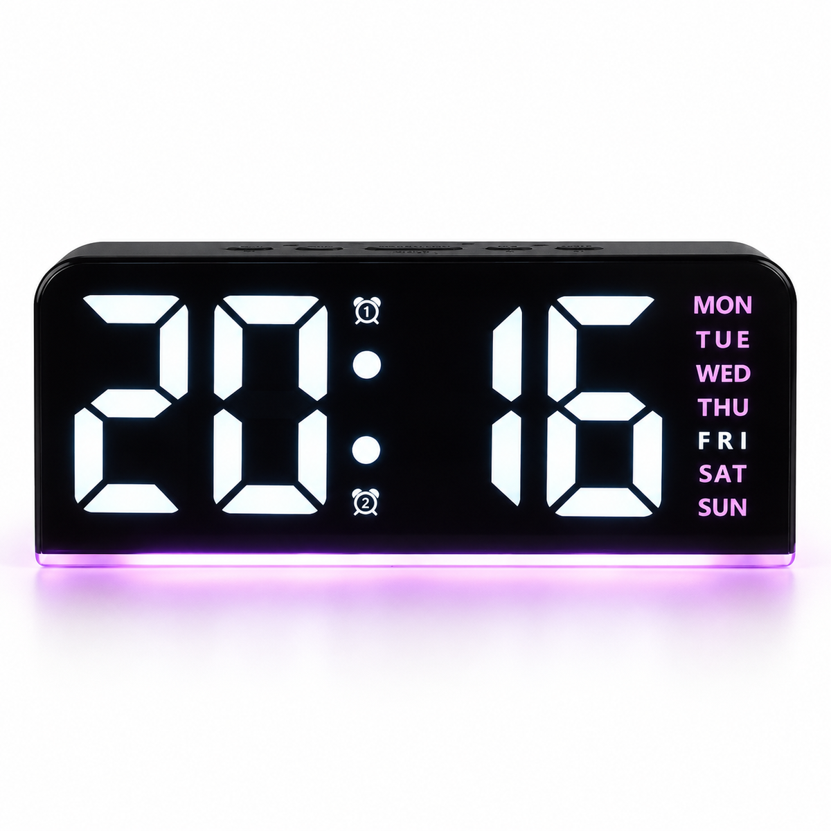Solaris Ambient LED Alarm Clock