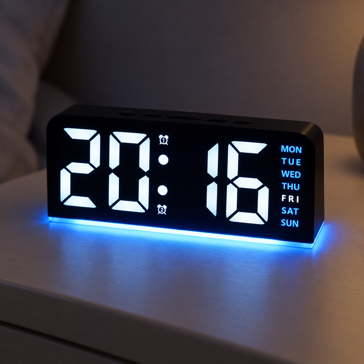 Solaris Ambient LED Alarm Clock
