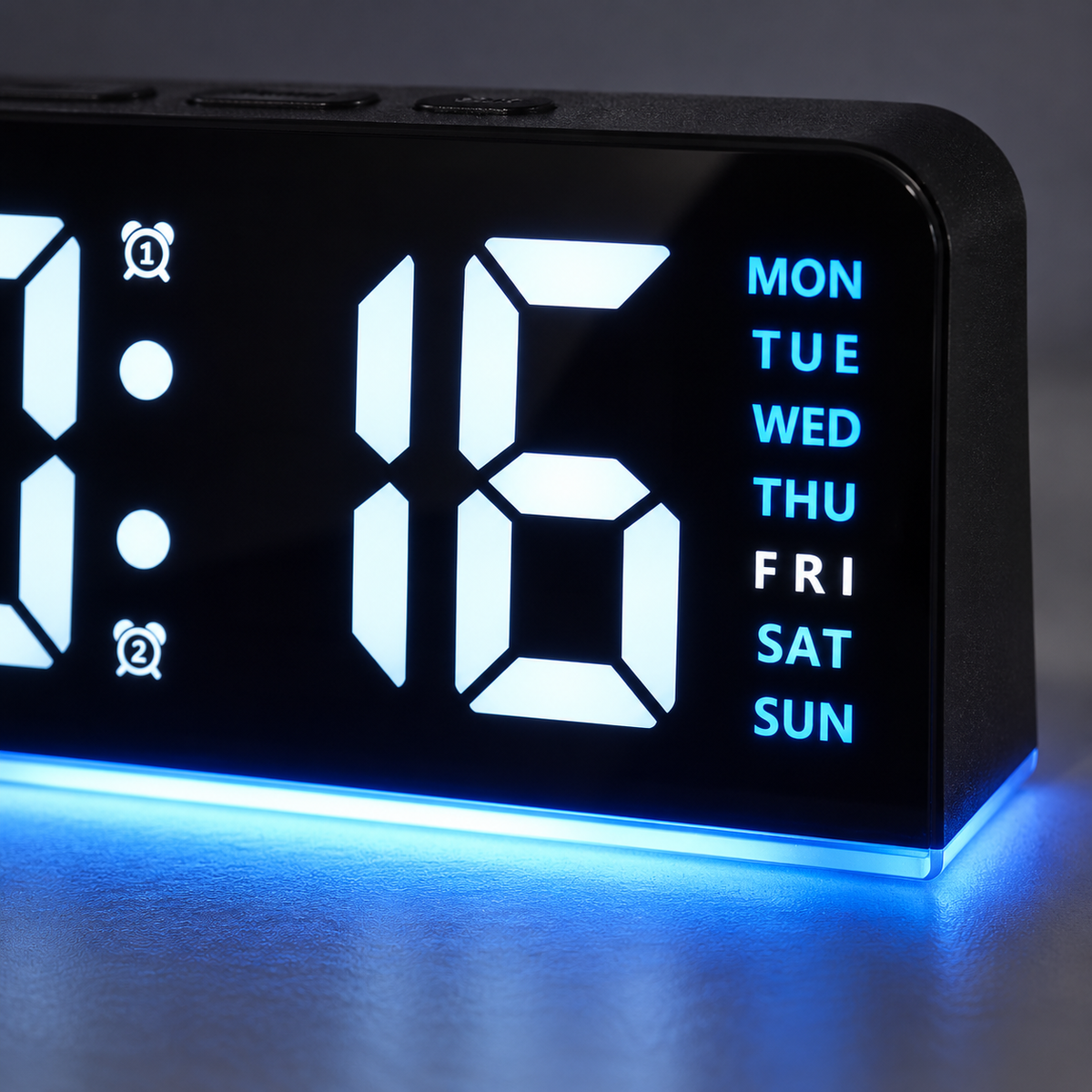 Solaris Ambient LED Alarm Clock