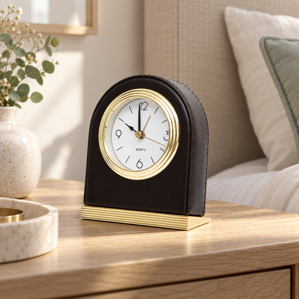 Aries Analog Bedside Clock
