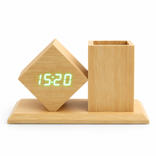 Atlas Desk Organiser Clock