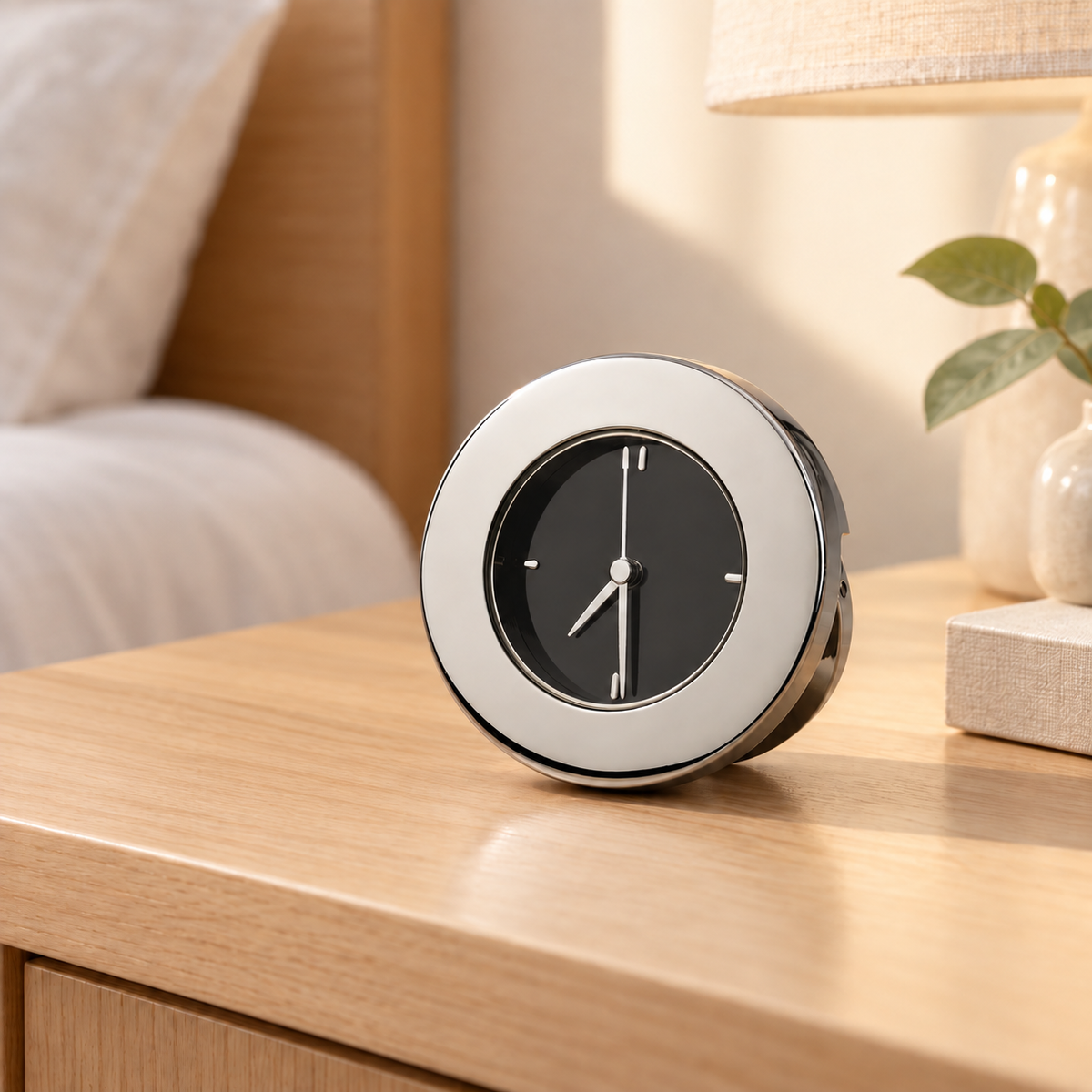 Comet Metal Table Clock