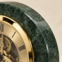 Halley Skeleton Table Clock