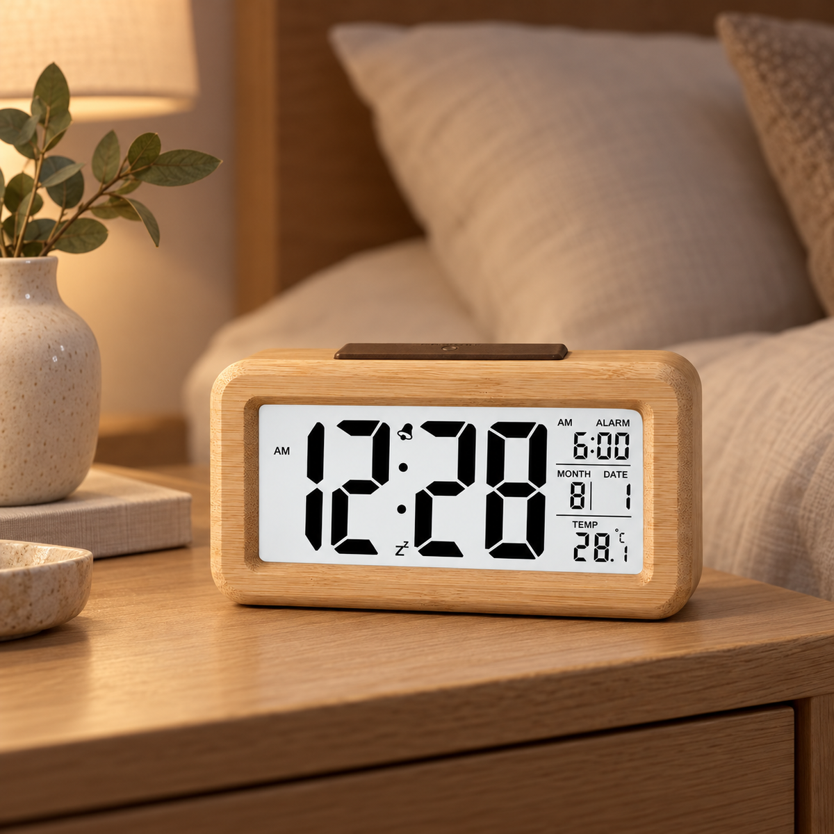 Horizon LCD Calendar Clock