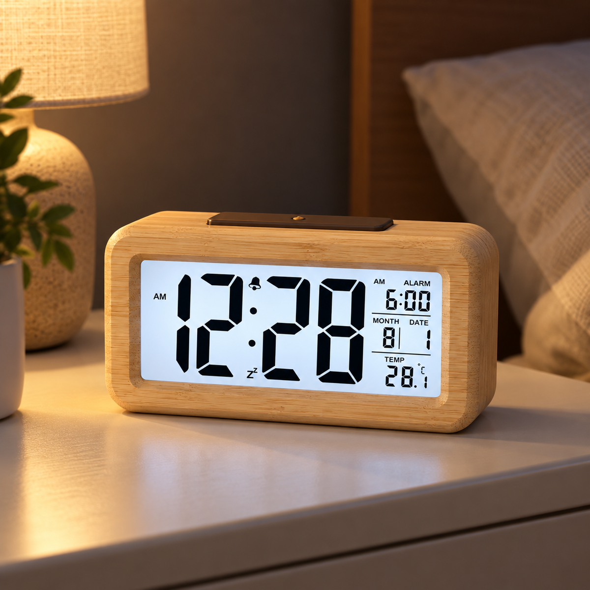 Horizon LCD Calendar Clock
