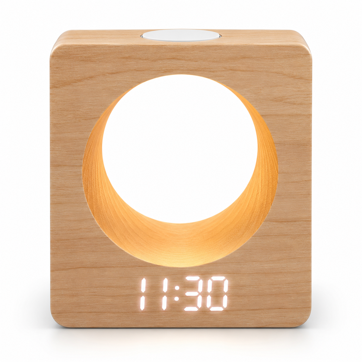 Saturn Bedside Lamp Clock