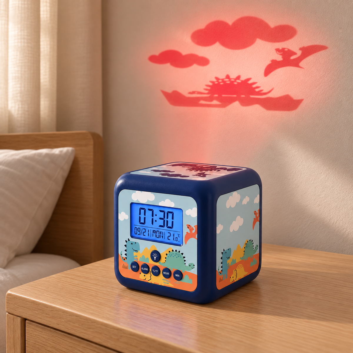 Astro Kids Projection Alarm Clock