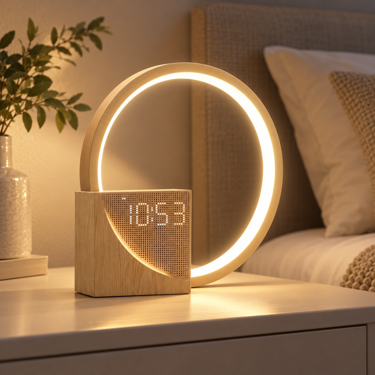 Halo Ring Wake-Up Light