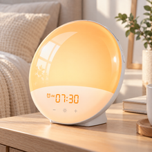 Terra Wood-Effect Wake-Up Light